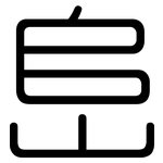峊: Gerundet