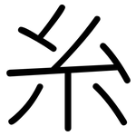 糸: Gerundet 糸: Gerundet