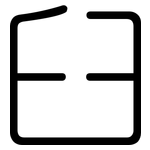 臼: Gerundet