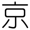 京: Gerundet 京: Gerundet
