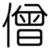 僧: Gerundet