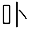 卟: Gerundet