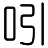吲: Gerundet