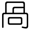咼: Gerundet