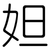 妲: Gerundet