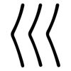 巛: Gerundet 巛: Gerundet