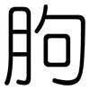 朐: Gerundet