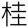 桂: Gerundet