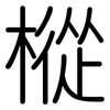 樅: Gerundet