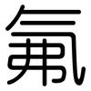 氟: Gerundet 氟: Gerundet