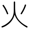 火: rounded 火: rounded