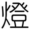 燈: Gerundet 燈: Gerundet