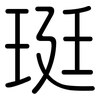 珽: Gerundet