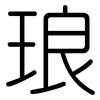 琅: Gerundet
