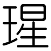 瑆: Gerundet