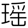 瑶: Gerundet