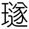 璲: Gerundet