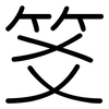 笅: Gerundet 笅: Gerundet