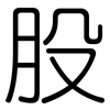 股: Gerundet 股: Gerundet