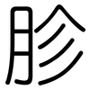 胗: Gerundet