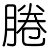 腃: Gerundet 腃: Gerundet