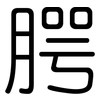 腭: Gerundet