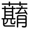 蘛: Gerundet 蘛: Gerundet