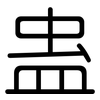 蛊: Gerundet