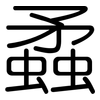 蟊: Gerundet