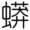 蟒: Gerundet