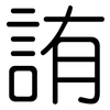 詴: Gerundet 詴: Gerundet