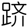 跻: Gerundet