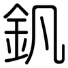 釩: Gerundet 釩: Gerundet