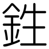 鉎: Gerundet