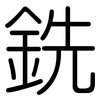 銑: Gerundet 銑: Gerundet