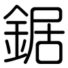 鋸: Gerundet