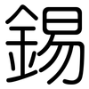 錫: Gerundet 錫: Gerundet