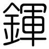 鍕: Gerundet