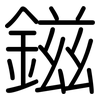 鎡: Gerundet