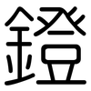 鐙: Gerundet