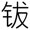 钹: Gerundet