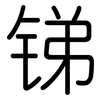 锑: Gerundet
