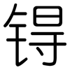 锝: Gerundet