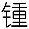 锺: Gerundet
