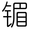 镅: Gerundet 镅: Gerundet