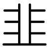 韭: Gerundet 韭: Gerundet