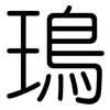 鳿: Gerundet
