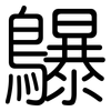 鸔: Gerundet 鸔: Gerundet